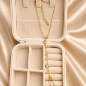 Minimalist Crystal Hand Harness Bracelet