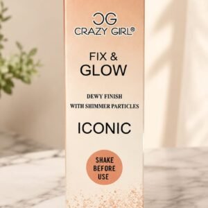 Crazy Girl Fix & Glow Iconic Dewy Finish Setting Spray (100ml)