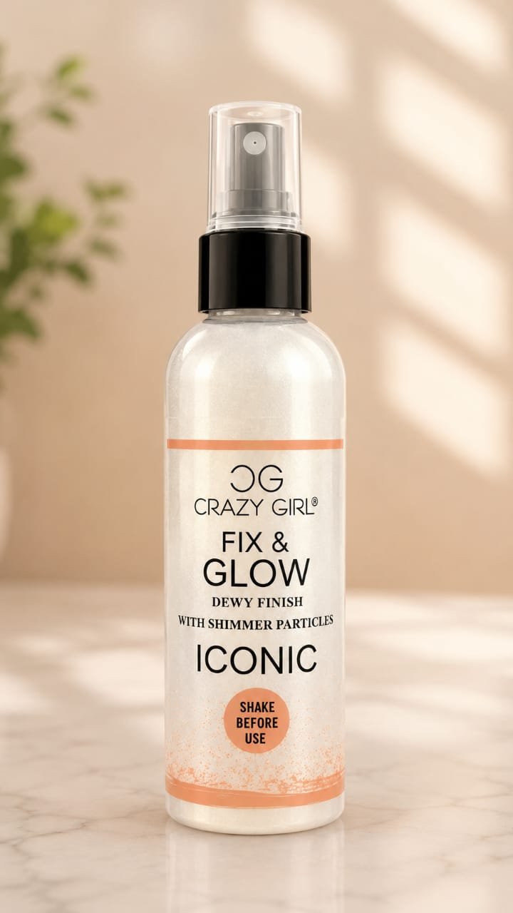 Crazy Girl Fix & Glow Iconic Dewy Finish Setting Spray (100ml) - Image 2
