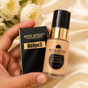 MISS RÔSE Purely Natural Foundation – Beige 3 (30ml)