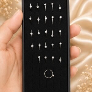 Celeste Crystal Nose Ring Set ✨
