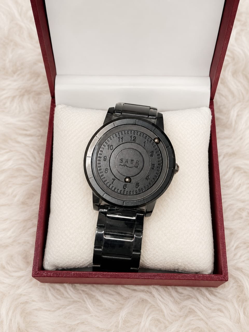 SABR Black Magnetic Ball Watch